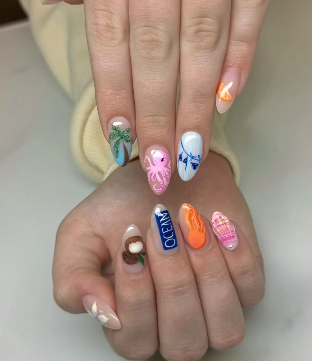 Summer Beach Nails 2026:  Coastal Manicure Ideas That Feel Like Vacation